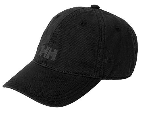 Helly Hansen Cappellino Unisex con Logo, Nero