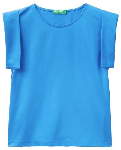 United Colors of Benetton T-Shirt Bianca Girocollo Uomo in Cotone Biologico