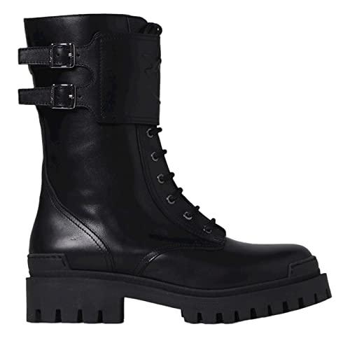 Pinko Cumino Stivale Vitello Nero Donna