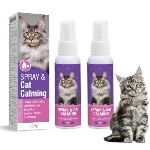 Piuess Feromoni Gatto Spray: Kit Rilassante per Gatti Agitati e Stressati