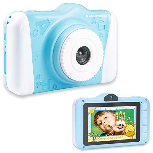 AgfaPhoto Realikids Cam 2 HD - Macchina Fotografica Digitale per Bambini (Blu)