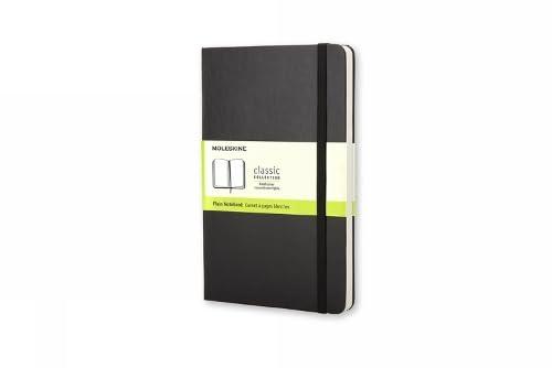 Moleskine - Notebook, Hard, Plain, Large, Black