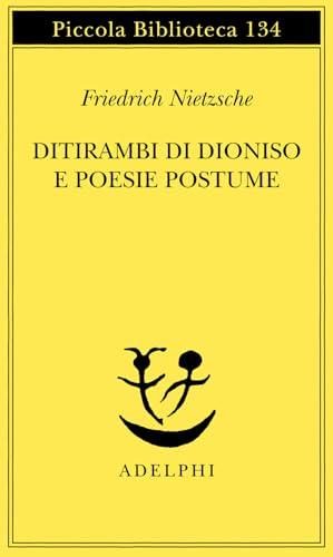 Ditirambi di Dioniso e Poesie postume