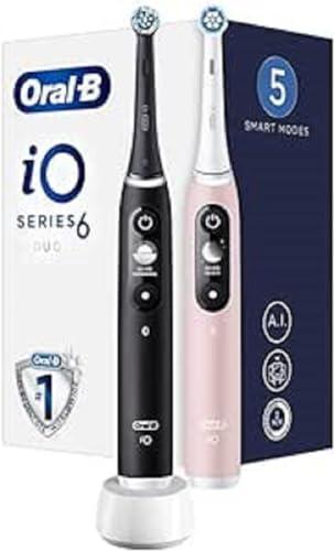 Oral-B iO 6 Duo: Coppia di Spazzolini Elettrici per una Pulizia Avanzata