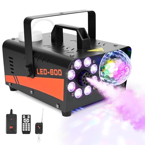 Macchina del Fumo 600W con LED RGB e Telecomando