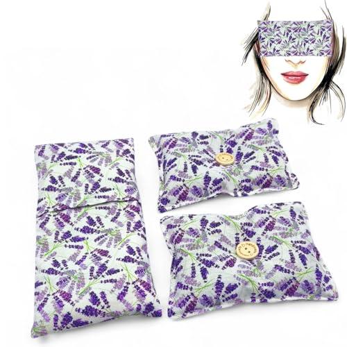 Cuscino per Occhi alla Lavanda e Mini Cuscini 