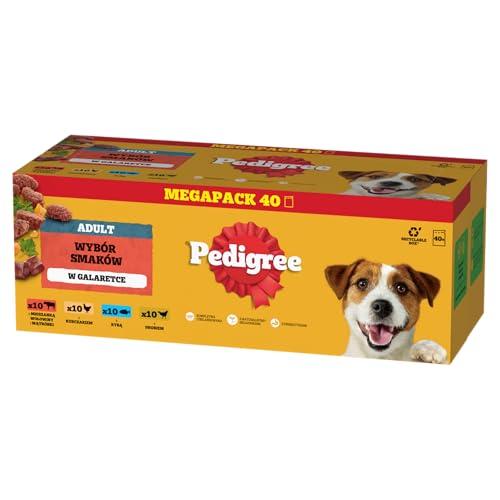PEDIGREE DOGCARE - Bocconcini in Salsa per Cani Adulti, 40 x 100g