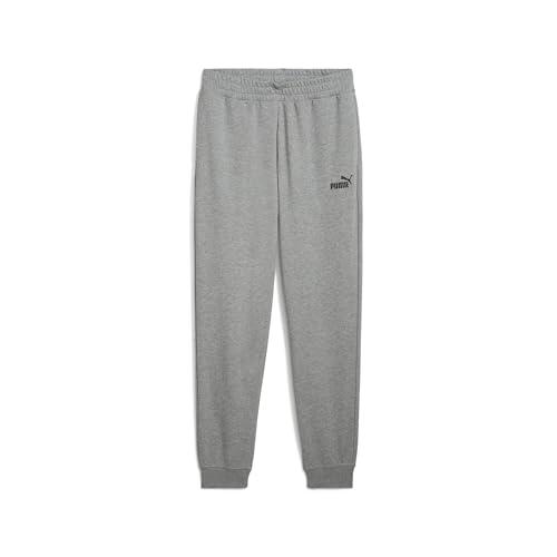 PUMA Ess No. 1 Logo Sweatpants TR cl, Pantaloni Sportivi Uomo, Grigio Melange