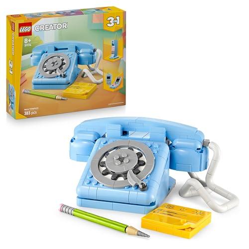 LEGO Creator 3in1 Telefono Retrò con Disco di Selezione Rotante