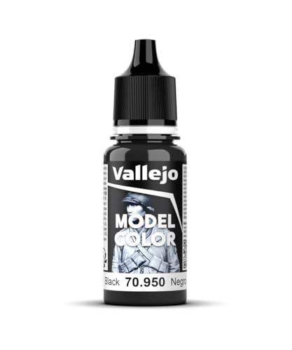 Vallejo Model Color 950 - Nero Opaco