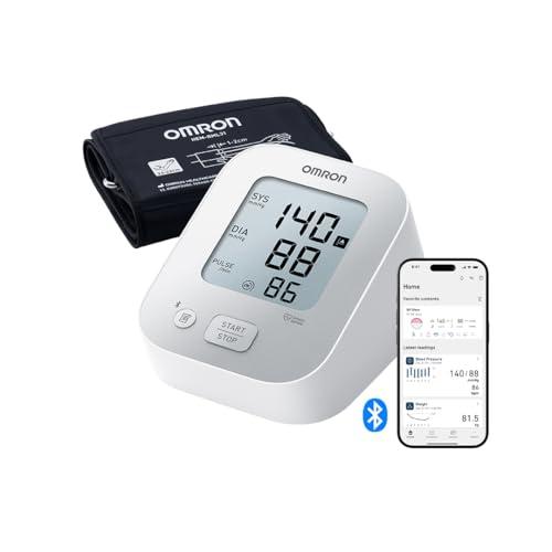 OMRON X2+ Connect Misuratore di Pressione Digitale da Braccio con Bluetooth