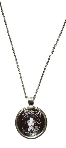 Collana Mercoledì Addams con Ciondolo