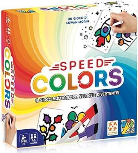Speed Colors - Il Gioco di Carte da Colorare