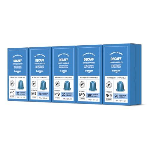 Capsule caffè espresso decaffeinato by Amazon compatibili Nespresso