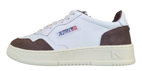 Autry Medalist Sneakers Uomo Pelle Bianco Tund