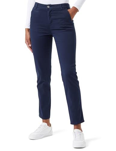 United Colors of Benetton Pantalone Chino Slim Donna Blu Notte