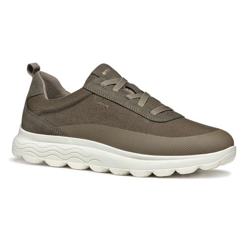 Geox U Spherica A, Sneakers Uomo, Grigio Tortora