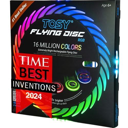 TOSY Disco Volante LED RGB - 16 Milioni di Colori per un Divertimento Luminoso