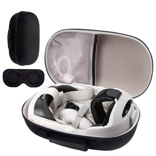 Custodia Rigida XINGFUDAO per Meta Quest 3/3S con Organizzazione Interna