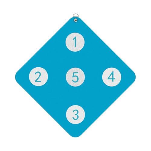 Bersaglio da Scherma per Allenamento a Muro con 5 Zone