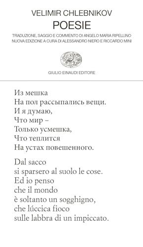 Poesie. Testo originale a fronte - Velimir Chlebnikov
