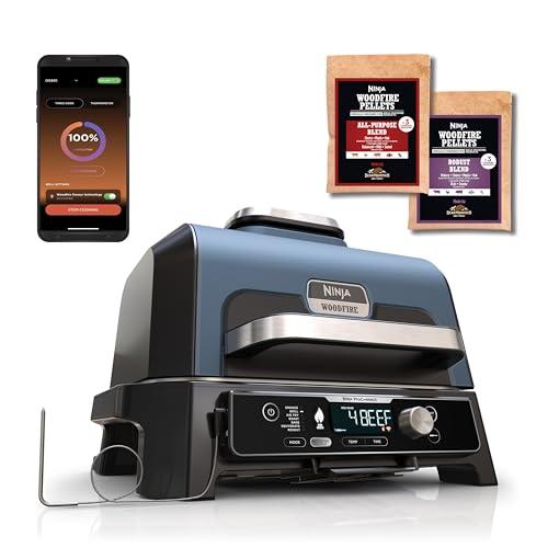 Ninja Woodfire Pro Connect XL Barbecue Elettrico OG901EU