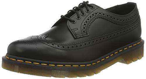 Dr. Martens 3989 Brogue, Oxford Unisex-Adulto, Black Smooth, 40 EU