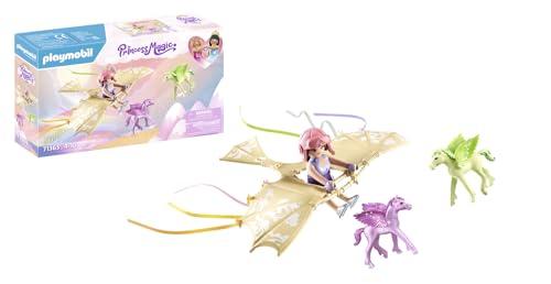 PLAYMOBIL Princess Magic 71363 Viaggio tra Le Nuvole con Cuccioli di Pegaso