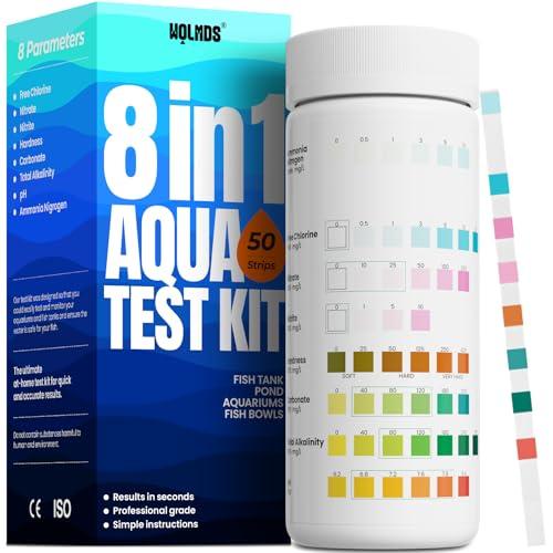 Wolmds Kit Test Acqua Acquario 8-in-1