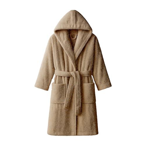 Accappatoio in Spugna di Cotone Dorian Home: Morbidezza e Comfort per Uomo e Donna