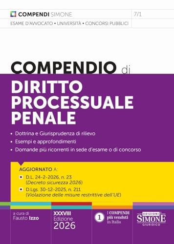 Compendio di diritto processuale penale
