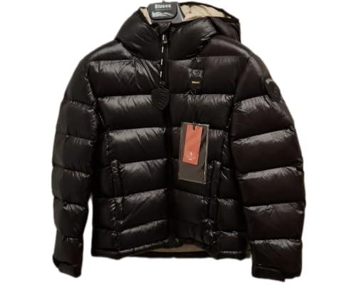 Blauer USA Piumino Invernale,modello Ansel colore nero,Giubbino fitting Regular Imbottito Unisex con doppia tasca,taglia 16 anni