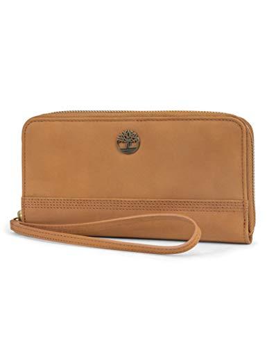 Timberland Portafoglio Donna in Pelle RFID Zip Around Clutch con Cinturino