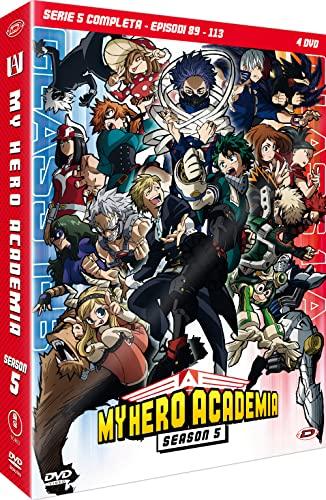 My Hero Academia Stagione 05: L'Ascesa degli Eroi - Box DVD Completo (Eps 89-113)