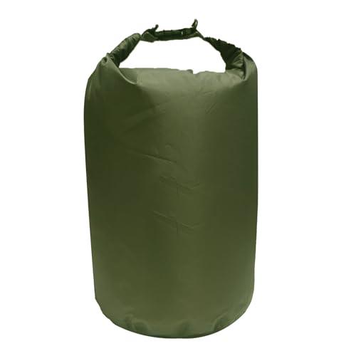 Sacco Impermeabile per Sport Acquatici e Outdoor - 10L, Verde Militare
