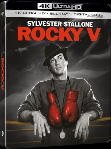 Rocky V Steelbook (4K Ultra HD + Blu-ray)