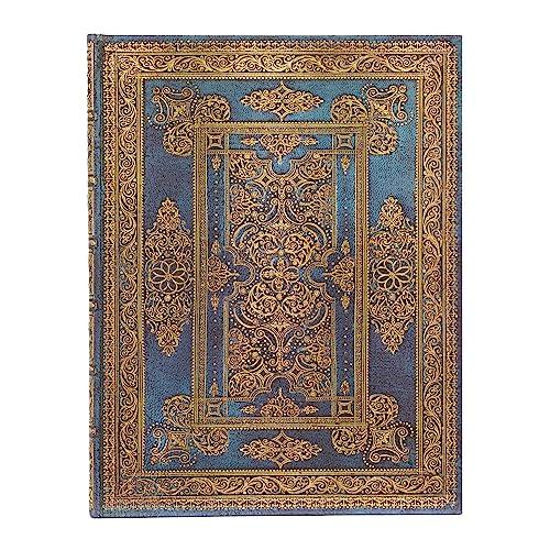 Paperblanks Blue Luxe Ultra - Diario con Copertina Rigida e Chiusura Elastica
