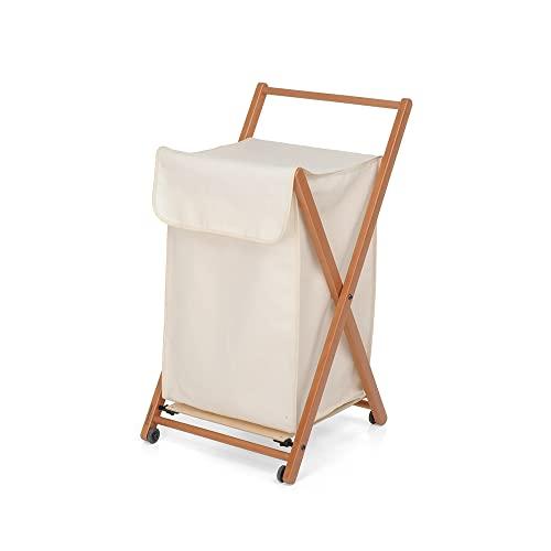 Foppapedretti Carrello Porta Biancheria Angel Noce