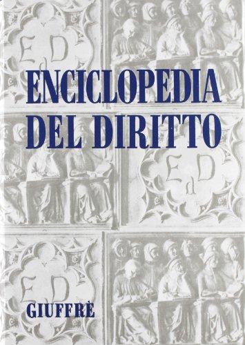 Enciclopedia Del Diritto: Vol. 6