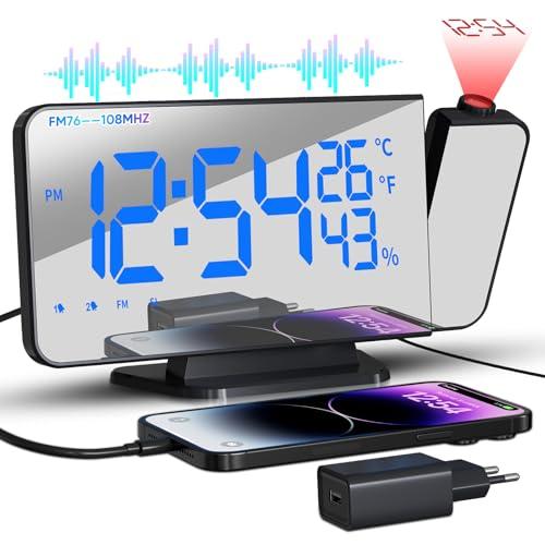 TAKRINK Sveglia con Proiettore Digitale