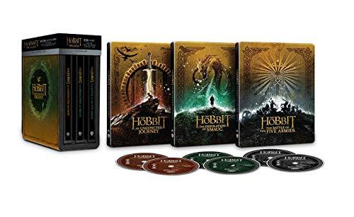 Lo Hobbit Trilogy Steelbook (4K Ultra-HD) (6 Blu-Ray)