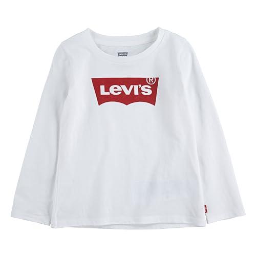 Levi's LVG L/S Batwing Tee - T-shirt a Maniche Lunghe per Bambine e Ragazze