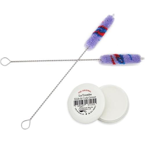 Soundman® - Kit Pulizia Completo per Flauto Dolce: 2 Spazzole, Pulitore e Cura Ottimale