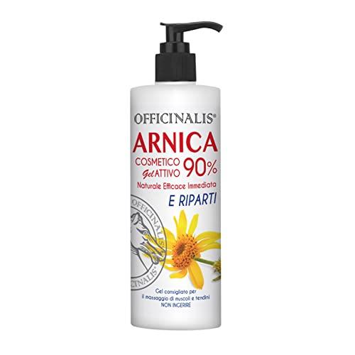 Arnica Gel 90% Officinalis - Per Cavalli Uso Umano Prodotta in Italia - 100 Ml, Gel 90% di Arnica Per Muscoli Tendini - Naturale Efficace Immediata