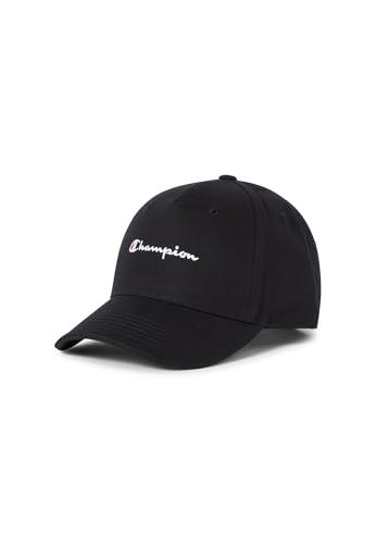Champion Lifestyle Caps - 802410, Cappellino da Baseball Unisex - Adulto, Nero, Taglia Unica