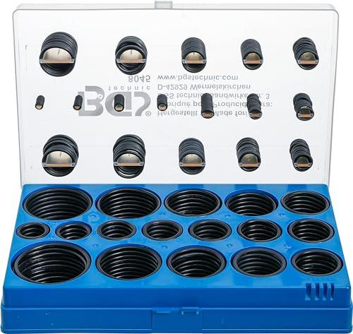 BGS 8045, Set di anelli O-Ring, Ø 3-50 mm, 419 pz.