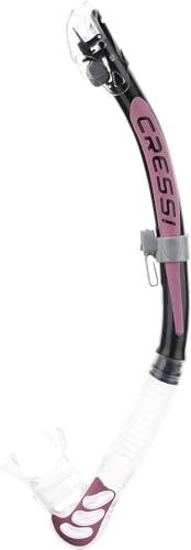 ALPHA ULTRA DRY SNORKEL SIL. CLEAR/TUBE BLACK PINK