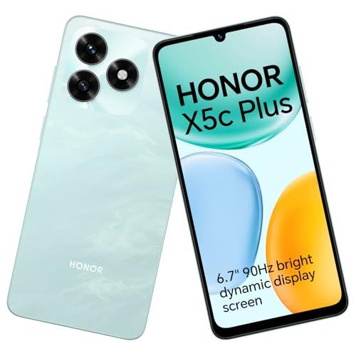 HONOR X5c Plus Oceano Ciano - Smartphone 4GB/256GB, Fotocamera 50MP, Display 90Hz
