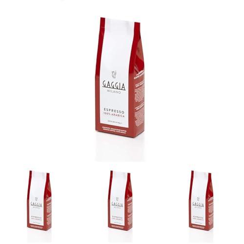 Gaggia Caffè Macinato Espresso 100% Arabica - Confezione da 4 x 250g