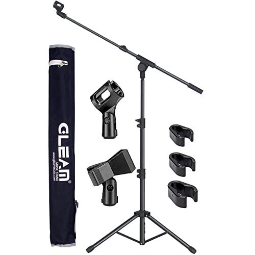 GLEAM Supporto per Microfono con Braccio a Treppiede